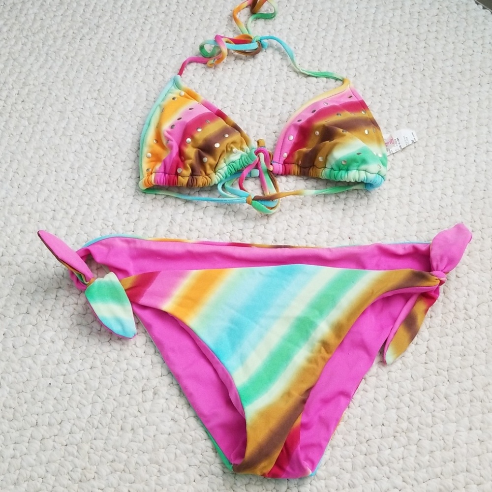 Raisins Rainbow Bikini Set Size M